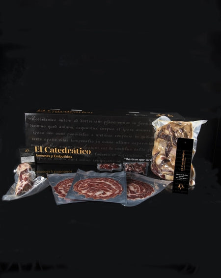Jamón de bellota 50% ibérico cortado a cuchillo