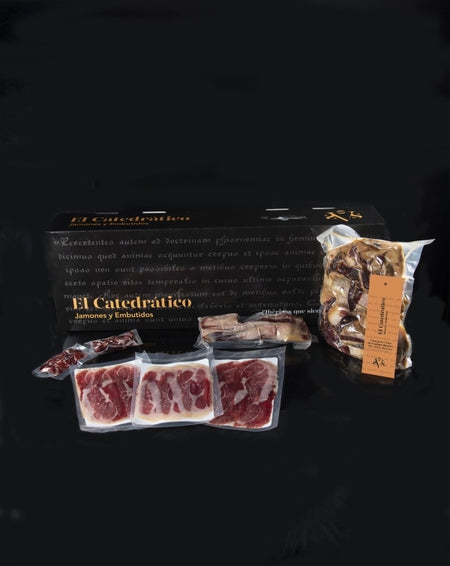 Jamón de cebo de campo 50% ibérico cortado a máquina