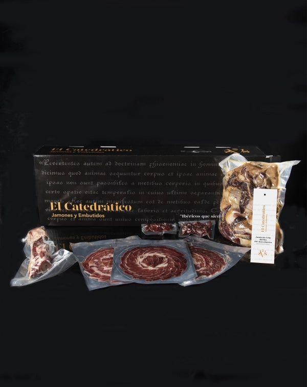 Jamón de cebo 50% ibérico cortado a cuchillo