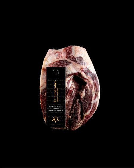 Boneless 50% Iberian acorn-fed shoulder ham