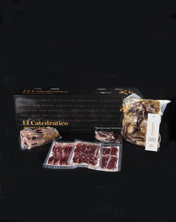 Machine-cut 50% Iberian Cebo ham shoulder