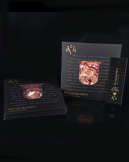 Sachets of 100% Iberian acorn-fed ham