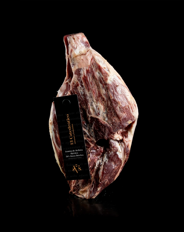 Jamón de bellota ibérico 50% raza ibérica (Deshuesado)