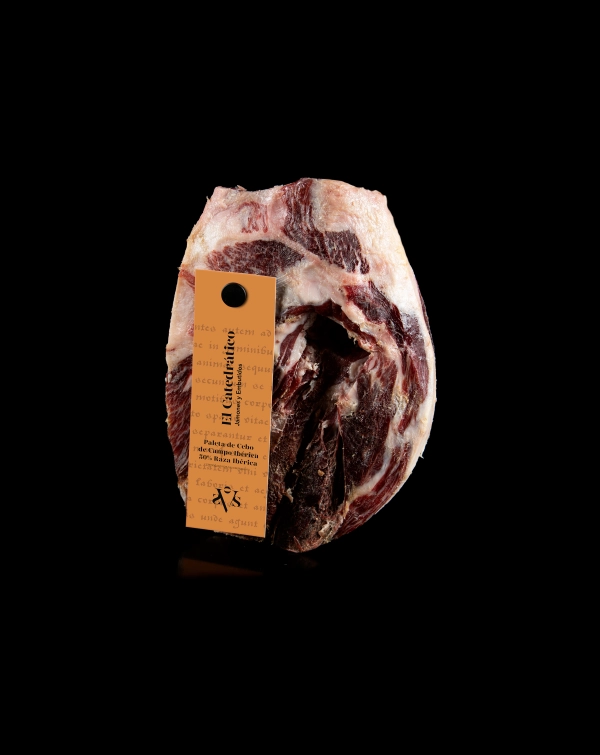 Paleta de Cebo de Campo Ibérica 50% Raza Ibérica (Deshuesada)